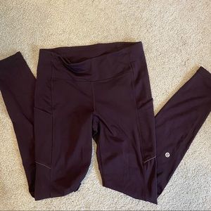 lululemon purple leggings